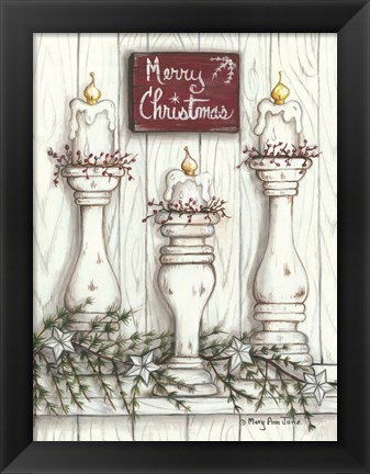 Framed Merry Christmas Print