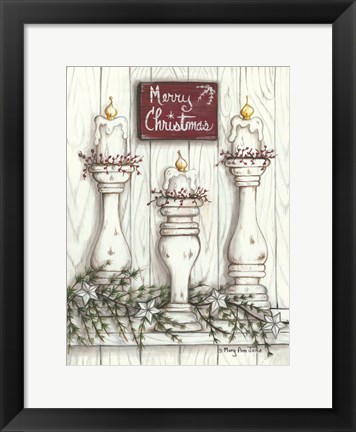 Framed Merry Christmas Print