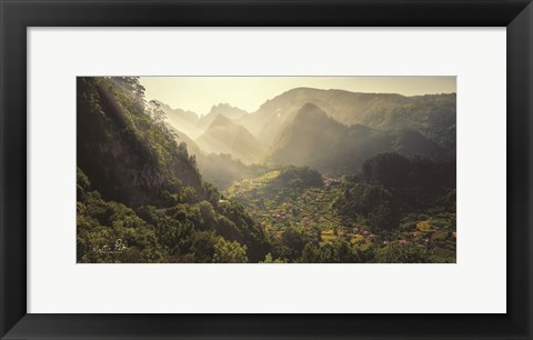 Framed Land of the Hobbits Print