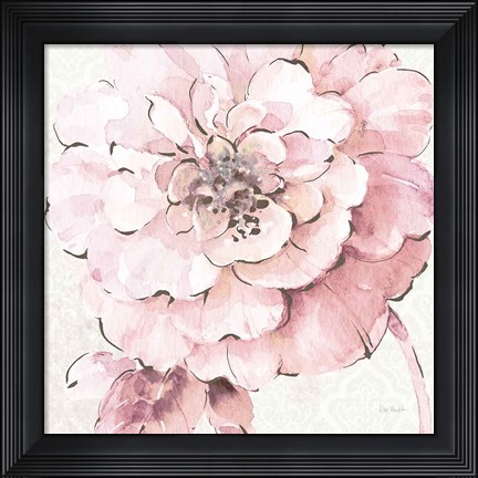Framed Indigold VII Pink Print