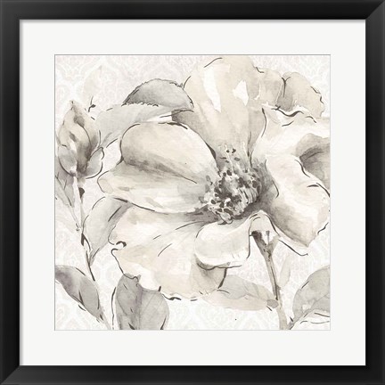 Framed Indigold IV Gray Print