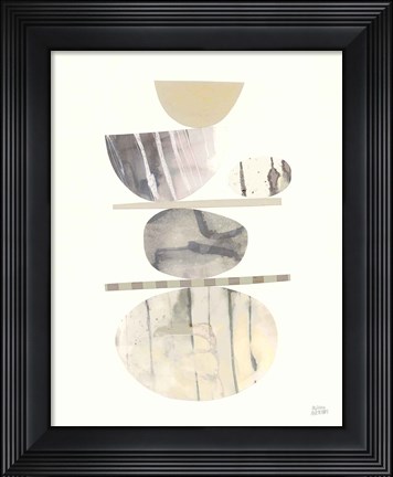 Framed Balance I Neutral Print