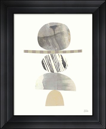 Framed Balance II Neutral Print