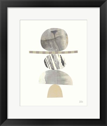 Framed Balance II Neutral Print