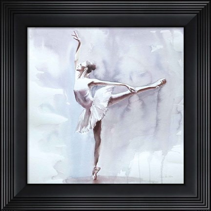 Framed Dusky Arabesque Print
