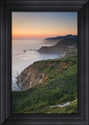 Framed Big Sur II Print