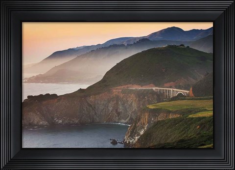Framed Big Sur I Print