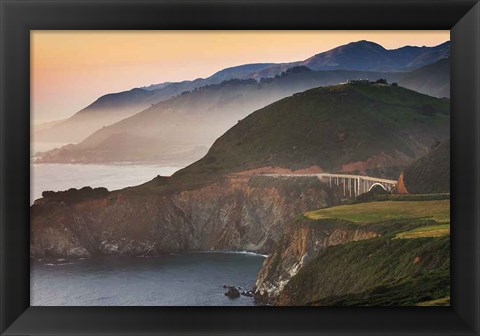 Framed Big Sur I Print