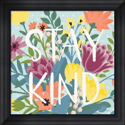 Framed Romantic Luxe XII Bright Print