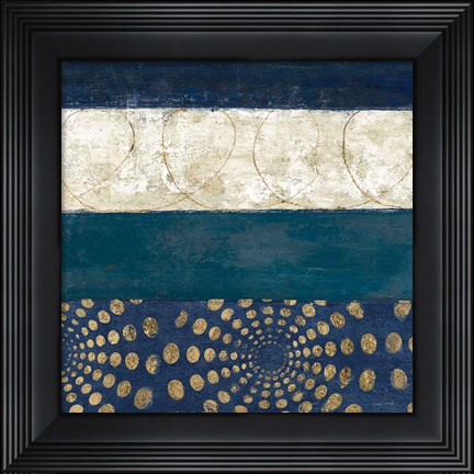 Framed Juxtapose IV Metallic Print