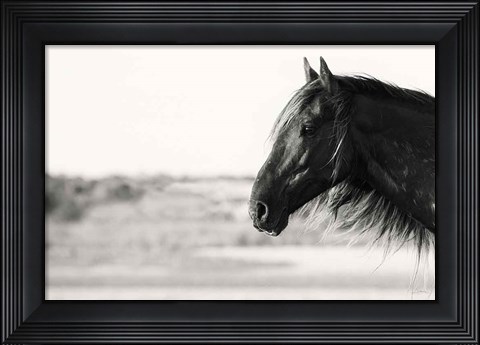 Framed Pretty Girl Print