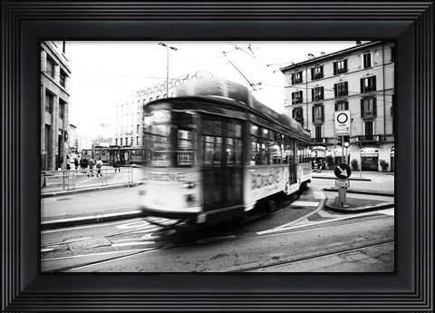 Framed In Town Print