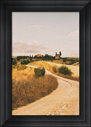 Framed Strada Bianca II Print