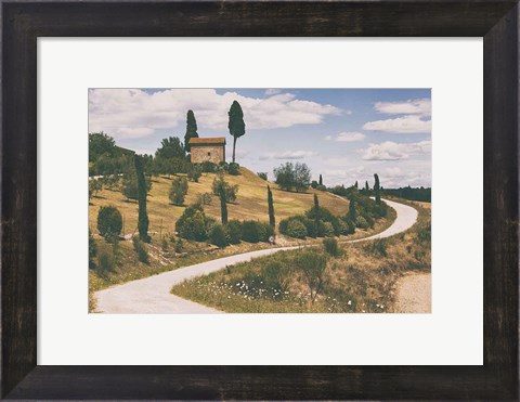 Framed Strada Bianca I Print
