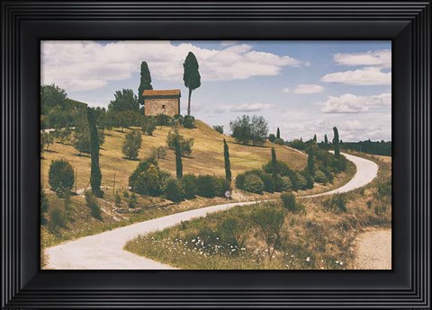 Framed Strada Bianca I Print