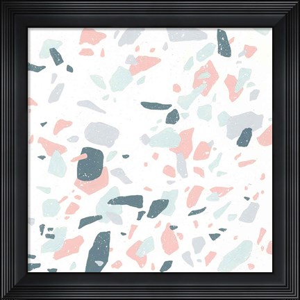 Framed Terrazzo II Print