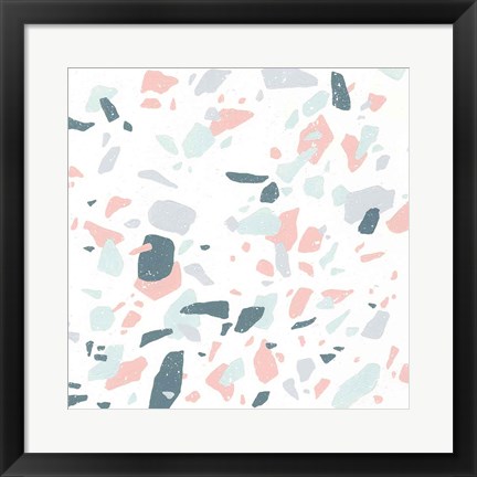 Framed Terrazzo II Print