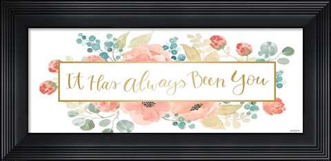 Framed Blooming Delight VIII White Print