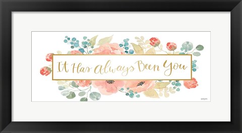 Framed Blooming Delight VIII White Print