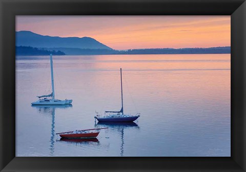 Framed Bellingham Bay Print