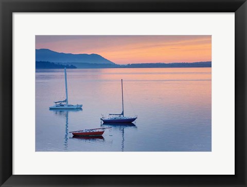 Framed Bellingham Bay Print