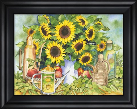 Framed Tuscan Day Print