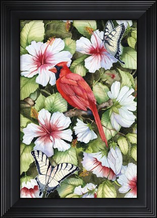 Framed Watching Over You Print