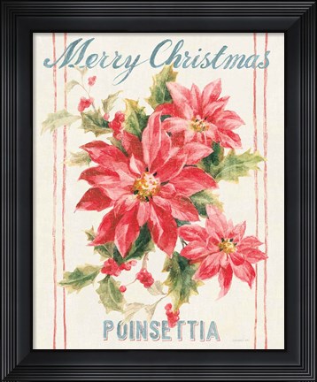 Framed Floursack Holiday Bright III Print