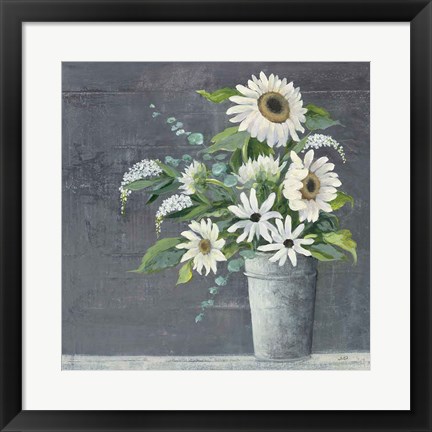 Framed Late Summer Bouquet II Print