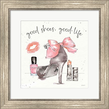Framed Chic Accents III Print