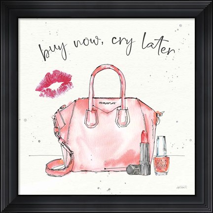 Framed Chic Accents II Print