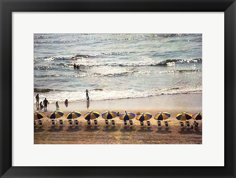 Framed Day at the Beach Print