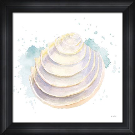 Framed Salento Coast VI Print