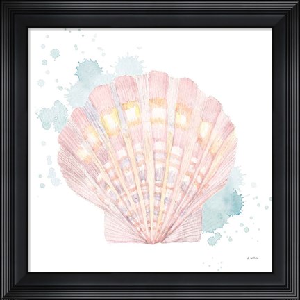 Framed Salento Coast III Print