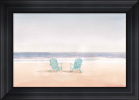 Framed Salento Coast II Print