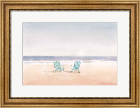 Framed Salento Coast II Print