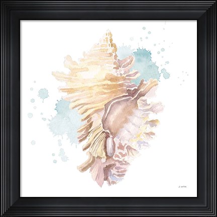Framed Salento Coast IV Print