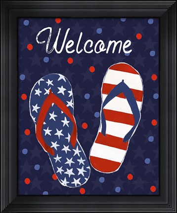 Framed America The Beautiful VII Print