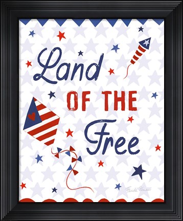Framed America The Beautiful IV Print