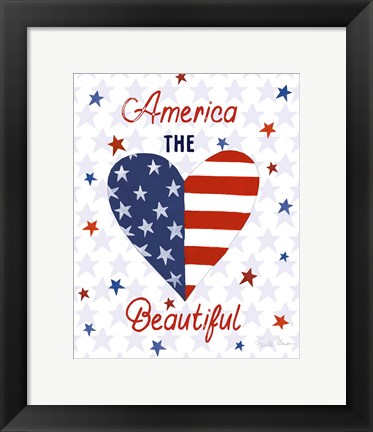 Framed America The Beautiful II Print