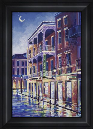 Framed Felix's Restaurant and Oyster Bar New Orleans Print