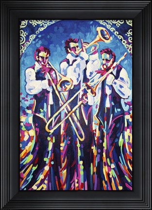 Framed Jazz New Orleans Print