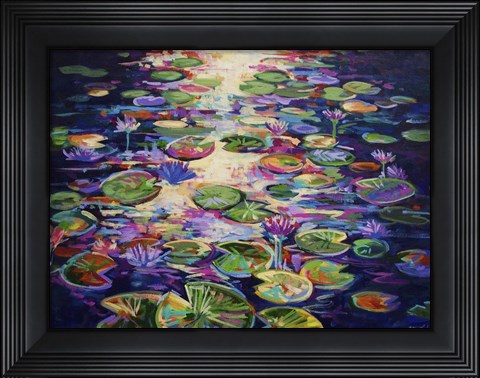 Framed New Orleans Lilly Pound Print