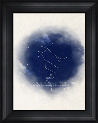 Framed Gemini Print