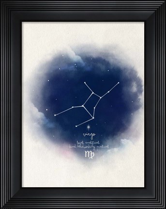 Framed Virgo Print