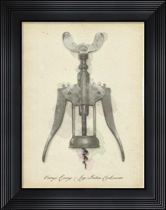 Framed Vintage Italian CS Print