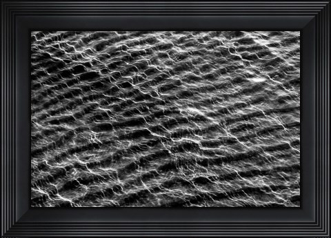 Framed Ocean Ripples 01 Print