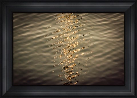 Framed Painted on Water 06 Print