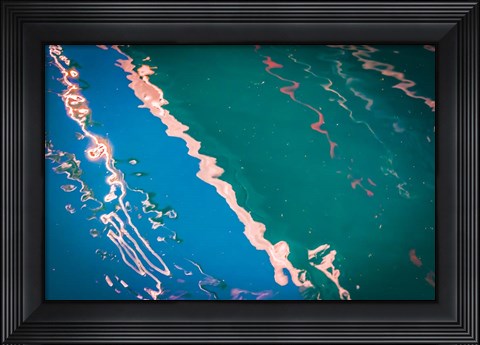 Framed Painted on Water 08 Print