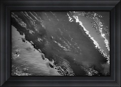 Framed Painted on Water 15 Print